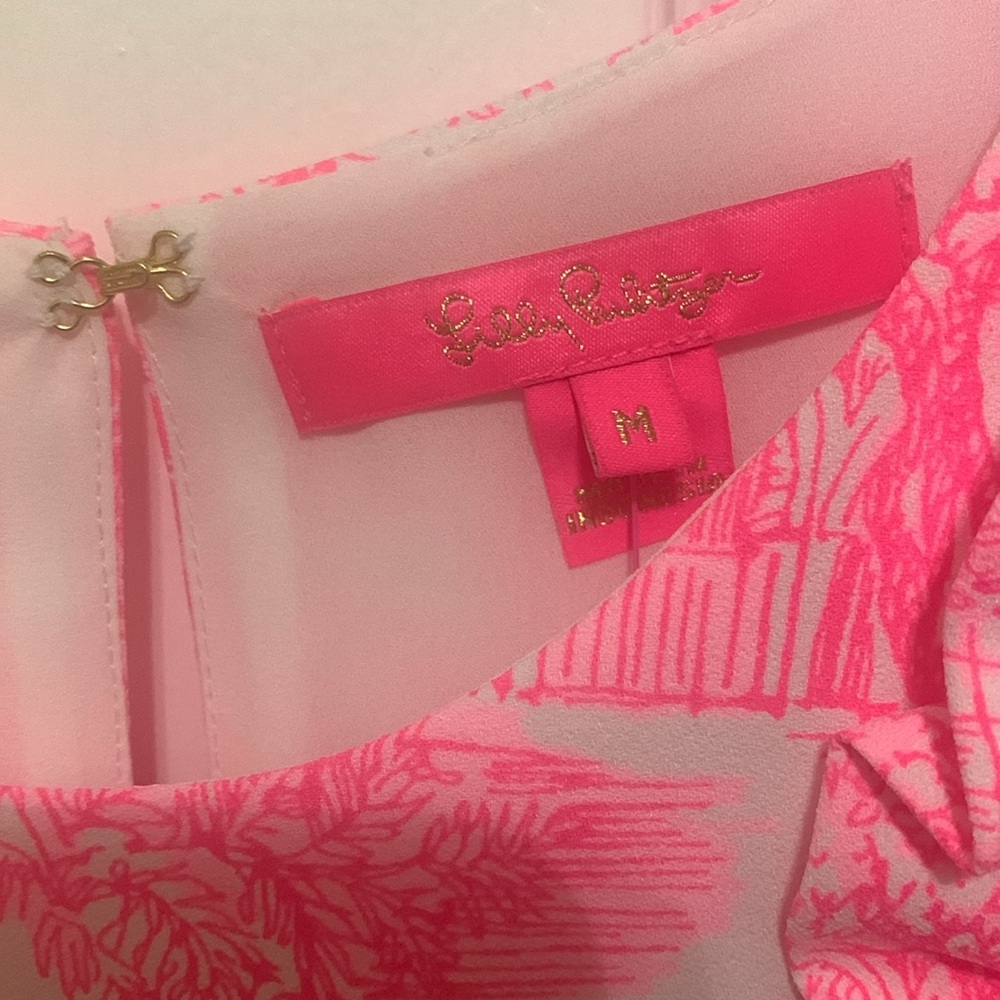 NWT Lilly Pulitzer Kailee Sleeveless Ruffle Top - Picture 7 of 9